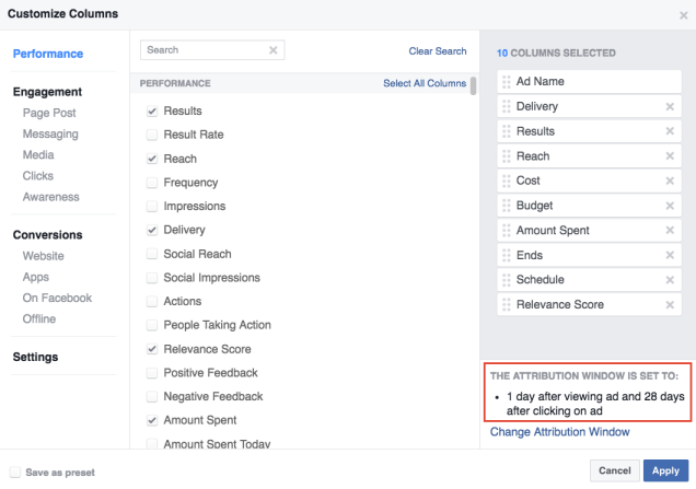 facebook-attribution-window