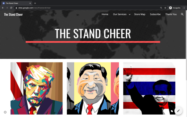 สร้างเว็บไซต์ฟรีด้วย Google Site