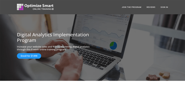 เว็บไซต์เรียน GA4 google analytics ฟรี - Optimizesmart
