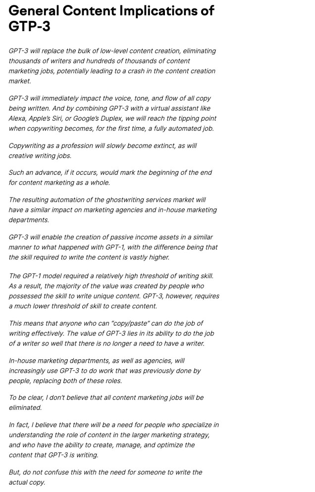 ผลกระทบของ ai writer ต่อคนทำงาน Content และ SEO