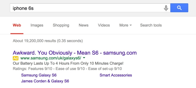 samsung-google-adwords