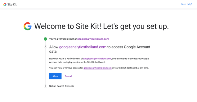 allow-site-kit-to-access-google-account