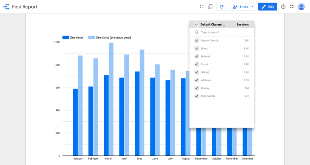 Filter-control-default-channel-grouping